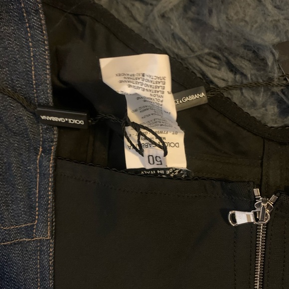 NWT Dolce&Gabbana denim corset size it50/14 - Picture 6 of 12